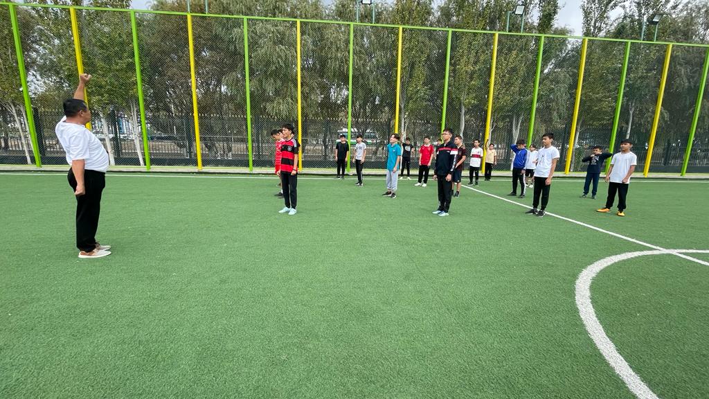 Спорт денсаулық кепілі тақырыбында сергіту сәті